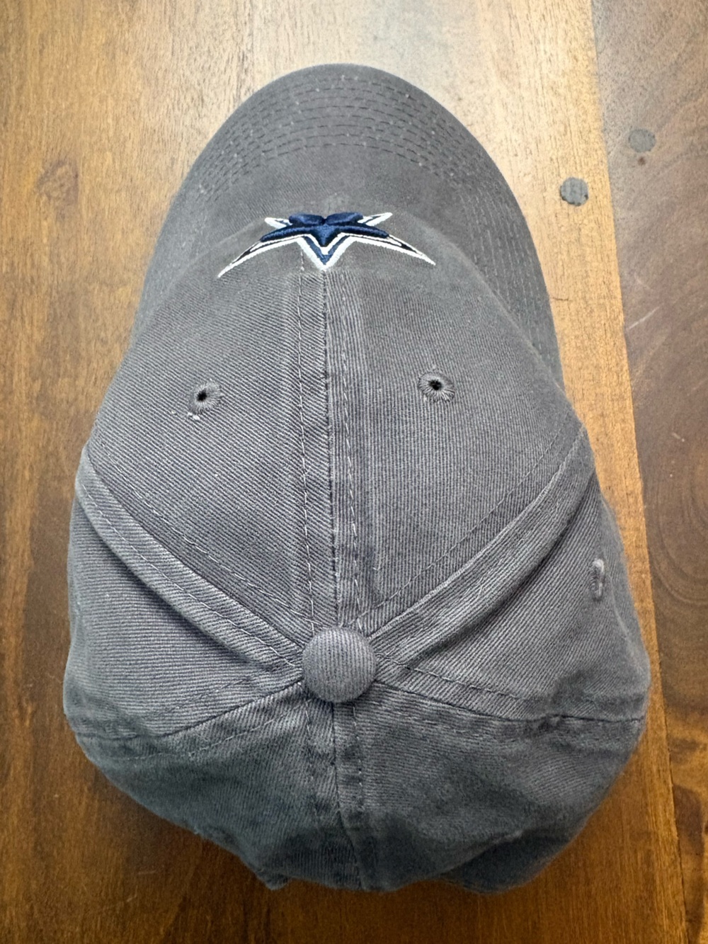New Era 9TWENTY Dallas Cowboys NFL Women’s Adjustable Hat Cap Gray/Blue - Picture 5 of 13